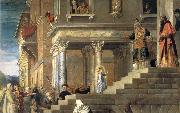 TIZIANO Vecellio Presentation Maria in the temple oil painting reproduction